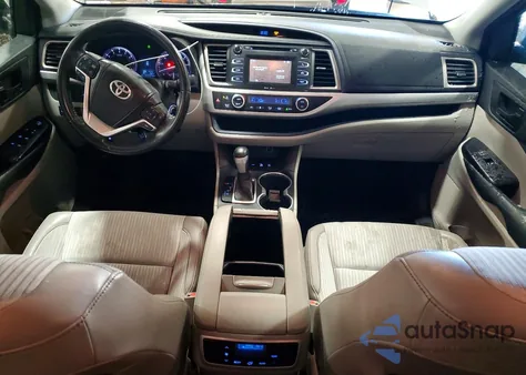 2014 Toyota Highlander Le из США, поврежденный, VIN 5TDBKRFH6ES018222